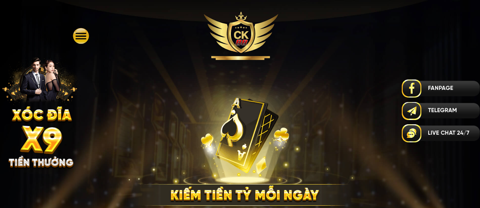 (Giới thiệu chung về cổng game CK88)